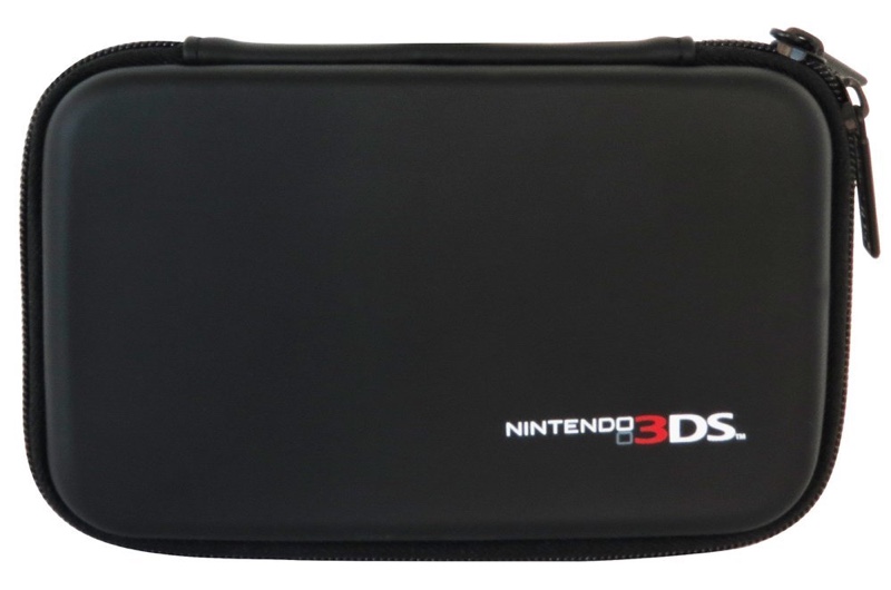 HORI Black Hard Pouch for Nintendo 3DS XL
