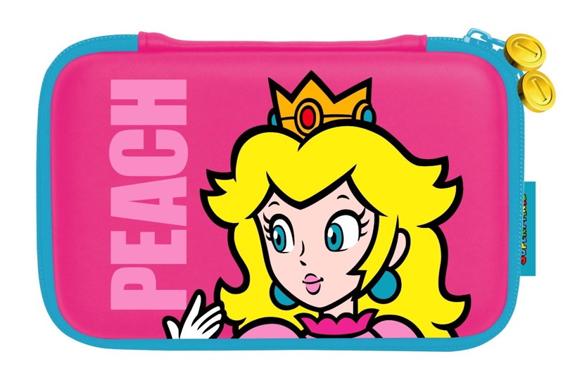 HORI 3DS XL Princess Peach Hard Pouch