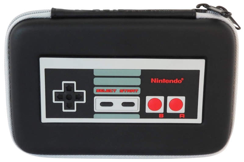 HORI Retro NES Hard Pouch for Nintendo 3DS XL