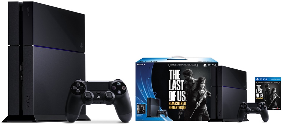 500GB PS4 - The Last of Us Remastered Bundle