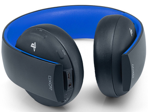 PlayStation Gold Wireless Stereo Headset Jet Black