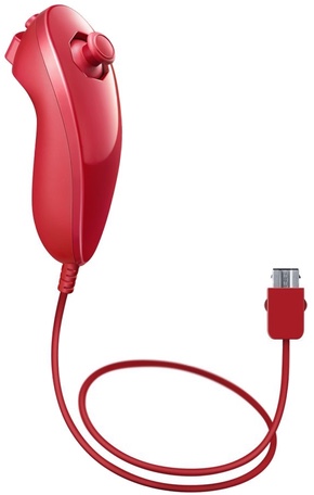 Wii Nunchuk Controllers Red