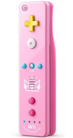 Wii Remote Plus Peach