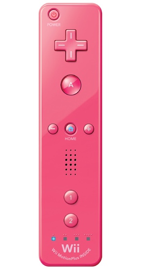 Wii Remote Plus Pink