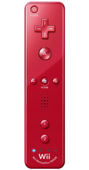 Wii Remote Plus Red