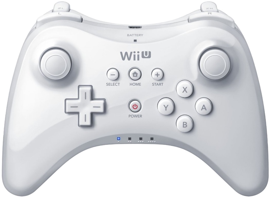 Wii U Pro Controller White