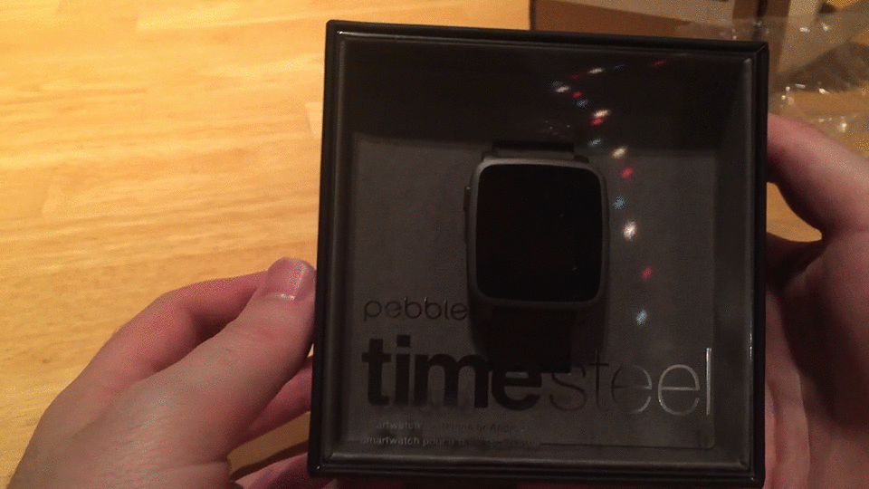 Pebble Time Steel Unboxing